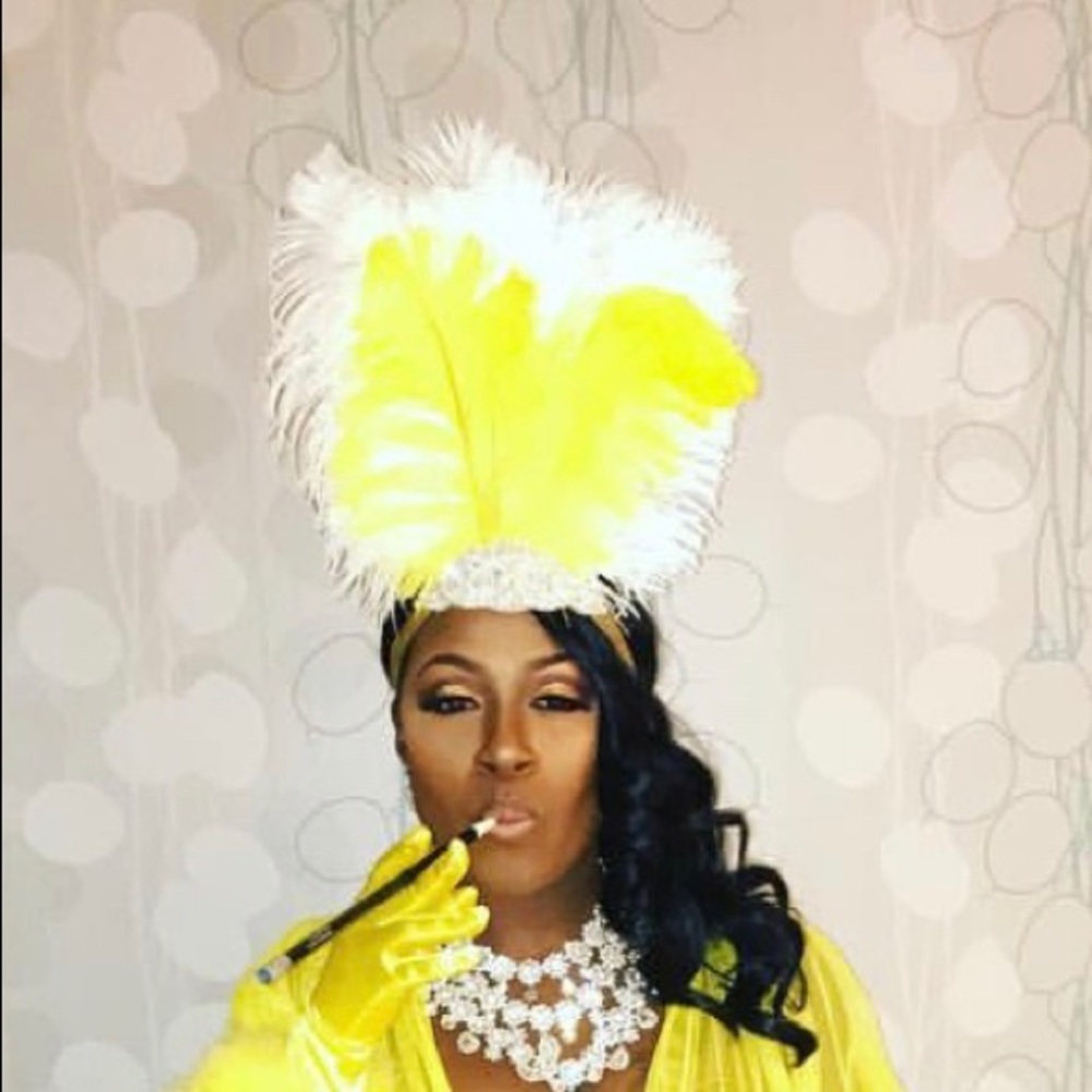 Custom Made  Flipper Headband with Rhinestones